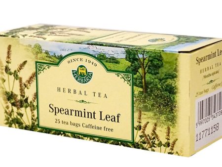 Herbaria - Spearmint Tea, 25 Count Online Hot Sale