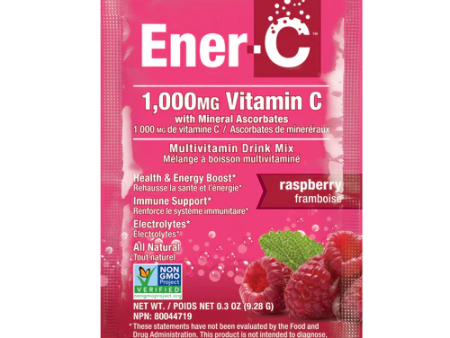 Ener-C - Raspberry, 9.28 g Supply