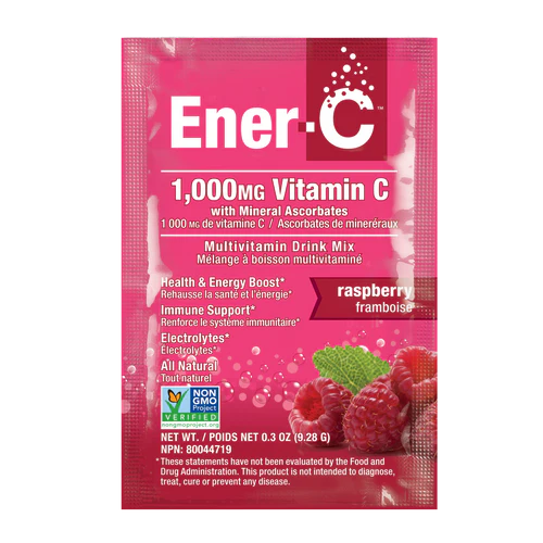 Ener-C - Raspberry, 9.28 g Supply