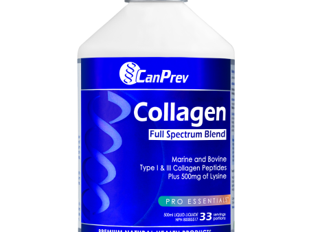 CanPrev - Collagen Full Spectrum Liquid, 500mL For Discount