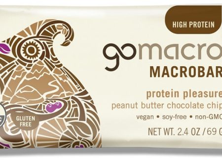 Go Macro Bars - Peanut Butter Chocolate Chip MacroBar, 57 g For Discount