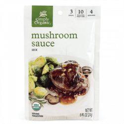 Simply Organic Mushroom Sauce Mix - 25 g For Cheap