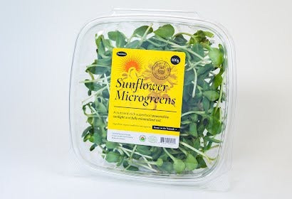 Paradise Fields - Organic Sunflower Sprouts Microgreens, 200g For Cheap