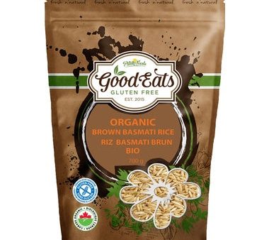 Good Eats - Organic Brown Basmati Rice, 700 g For Discount