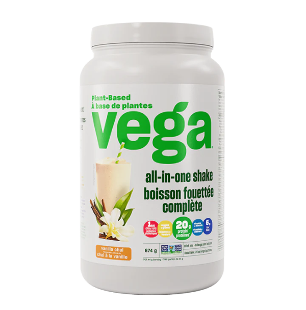 Vega - All in One Nutritional Shake, Vanilla Chai, 874 g For Cheap