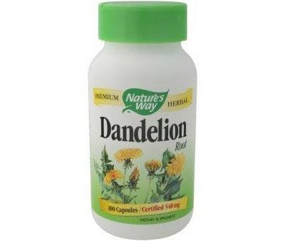 Nature s Way - Dandelion Root, 100 caps For Cheap