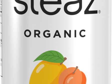 Steaz - Peach Mango Iced Green Tea Unsweetened, 473 mL Online Sale