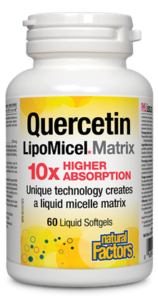 Natural Factors - Quercetin LipoMicel Matrix, 60 softgels Fashion