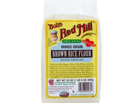 Bob s Red Mill - Organic Brown Rice Flour, 680 g Fashion