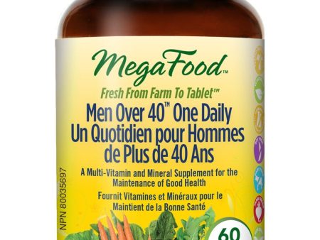 Mega Food - Men Over 40 One Daily, 60 Tablets on Sale