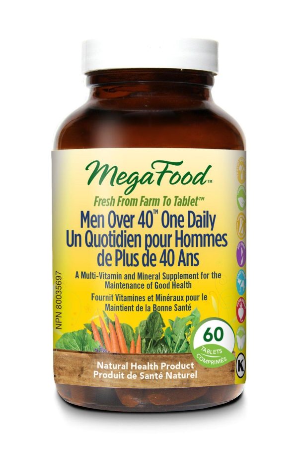 Mega Food - Men Over 40 One Daily, 60 Tablets on Sale