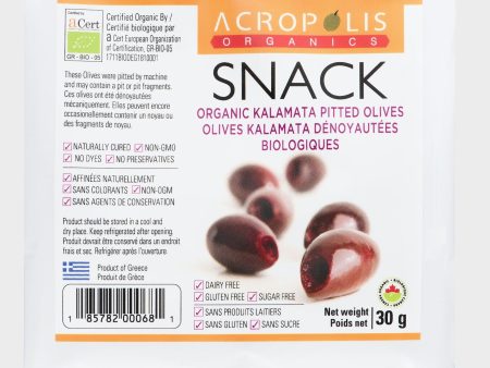 Acropolis Organics - Organic Kalamata Pitted Olives, 30 g Online