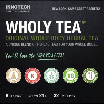 Innotech Nutrition - Wholy Tea, 8 tea bags Discount