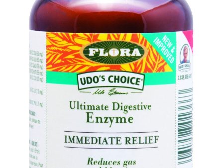 Flora - Immediate Relief Enzyme, 60 Caps Hot on Sale