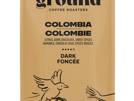 Level Ground Trading Ltd - Colombia, Dark & Strong, Ground, 300 g Sale