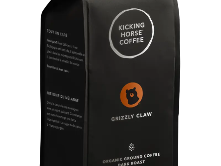 Kicking Horse Coffee - Grizzly Claw - Dark Ground Coffee, 284 g Supply