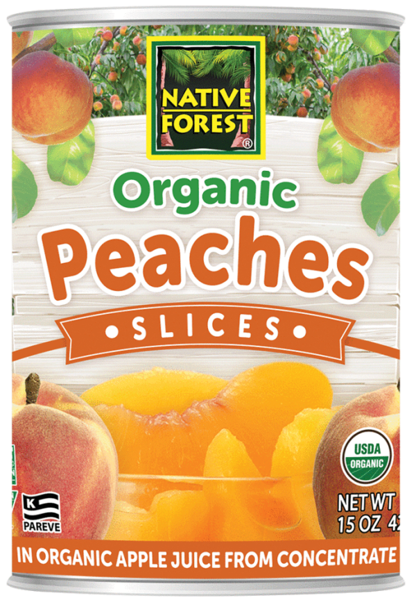 Native Forest - organic Sliced Peaches, 398 mL Sale