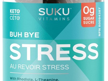 SUKU Vitamins - Buh Bye Stress, 60 Gummies Online Hot Sale