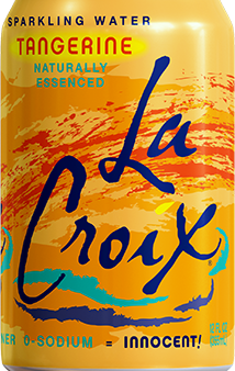 LaCroix - Tangerine Sparkling Water, 355 mL on Sale