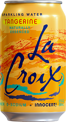 LaCroix - Tangerine Sparkling Water, 355 mL on Sale