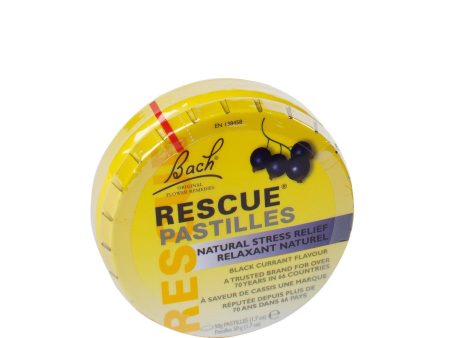 Bach  - Original Flower Remedies - Rescue Pastilles - Black Current, 50g Fashion