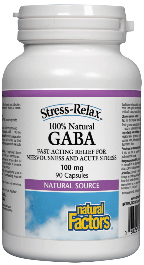 Natural Factors - Gaba, 90 capsules Online Sale