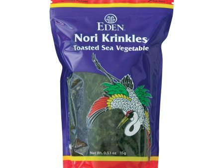 Eden - Nori Sea Vegetable Krinkles, 15 g Supply