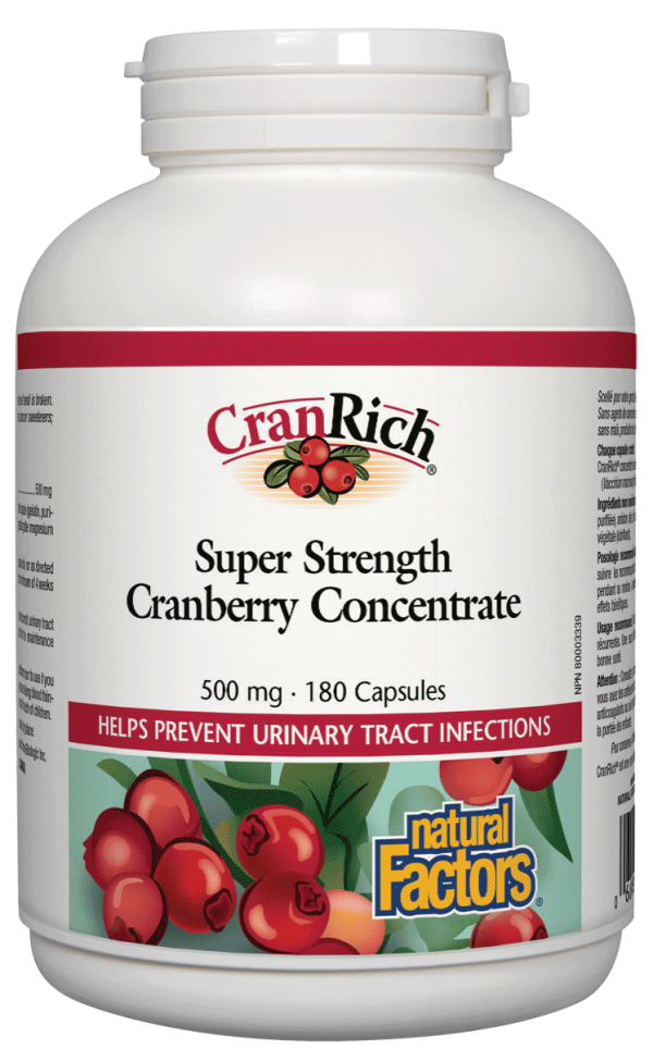 Natural Factors - CranRich, 180 capsules Online now