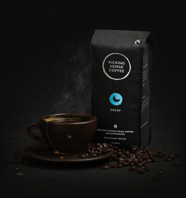 Kicking Horse Coffee - Decaf Whole Bean Coffee - 454 g Online