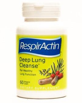 RespirActin Deep Lung Cleanse 60 caps For Cheap