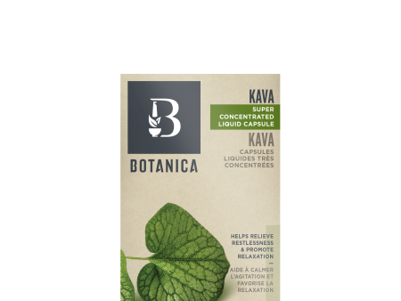 Botanica - Kava Root Liquid Phytocaps, 60 Capsules Hot on Sale