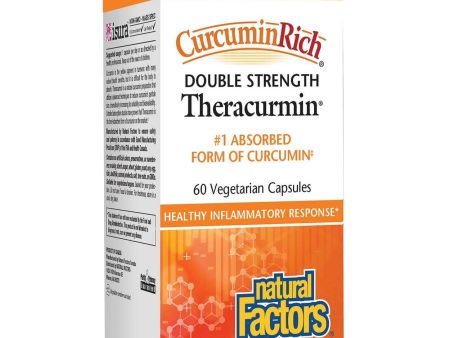 Natural Factors - CurcuminRich Double Strength, 60 V-Caps For Cheap