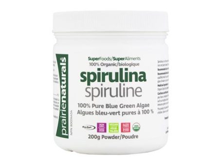 Prairie Naturals - Organic Spirulina, 200g Online Sale