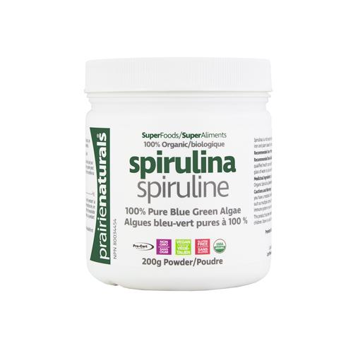 Prairie Naturals - Organic Spirulina, 200g Online Sale