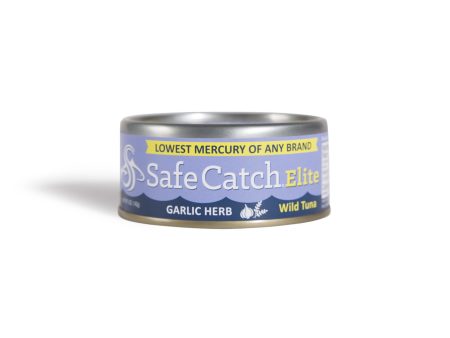 Safe Catch - Seasoned Elite - Tuna Garlic Herb, 142 g Online now