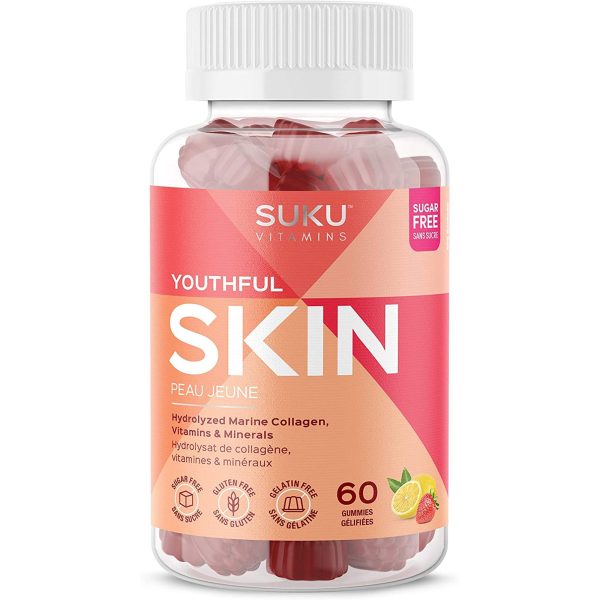 SUKU Vitamins - Youthful Skin, 60 Gummies Online now