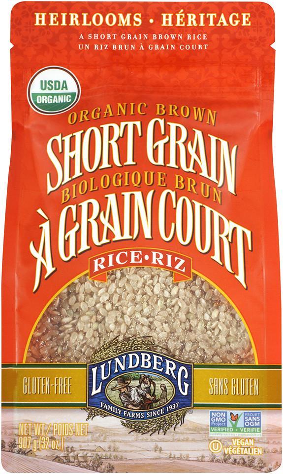 Lundberg Family Farms - Organic Short Grain Brown Rice, 907 g Fashion