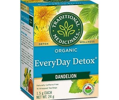 Traditional Medicinals - Organic Everyday Detox, Dandelion, 16 Count For Discount