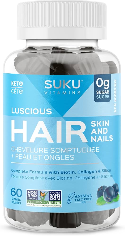 SUKU Vitamins - Luscious Hair, 60 Gummies Fashion