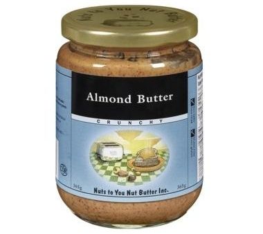 Nuts to You Nut Butter Inc. Crunchy Almond Butter 365 g Cheap