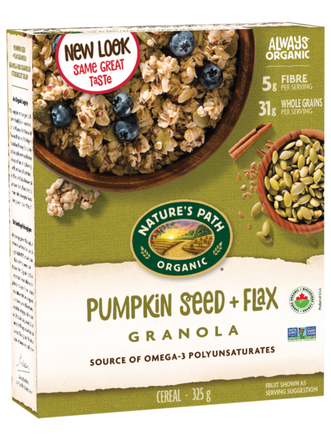 Nature s Path - Organic Granola, Flax Plus Pumpkin, 325 g Online Hot Sale