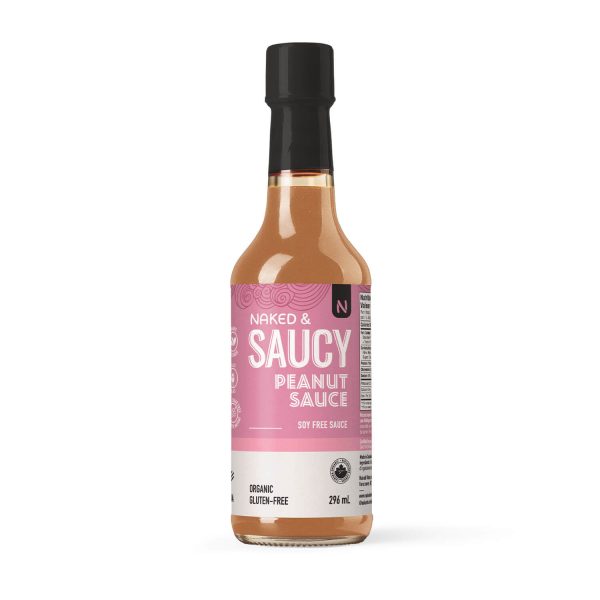 Naked and Saucy - Peanut Sauce, 296 mL For Cheap