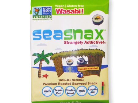 Seasnax - Seaweed Snack Wasabi, 5g Online Hot Sale