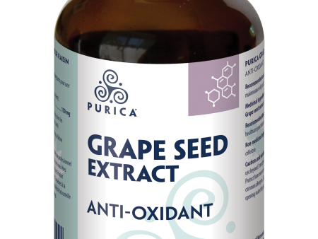 Purica - Grapeseed Extract 150mg - 120vcaps For Discount