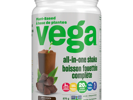 Vega - All in One Nutritional Shake, Chocolate, 876 g Sale