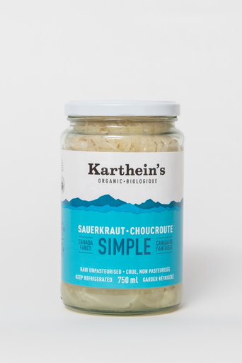 Karthein s Organic - Organic Simple Sauerkraut, 750 mL Online