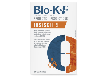 Bio-K Plus - IBS Pro Probiotic, 30 Capsules For Sale