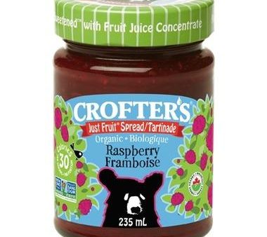 Crofter s Food Ltd - Org Just Fruit Raspberry Spread - 235 mL Cheap