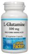 Natural Factors - L-Glutamine, 60 capsules Online now