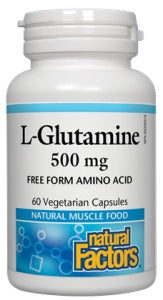 Natural Factors - L-Glutamine, 60 capsules Online now